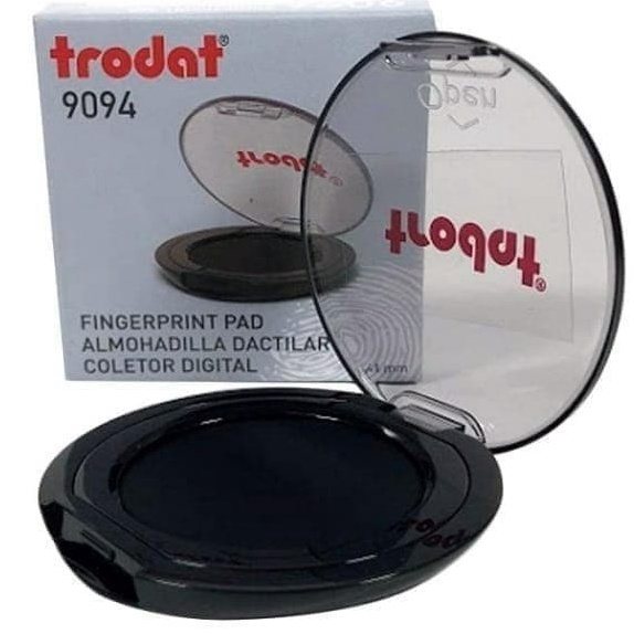 

Kilat TRODAT Fingerint PAD 994 Cap Bak Stempel Sidik Jari BLACK HITAM Notaris