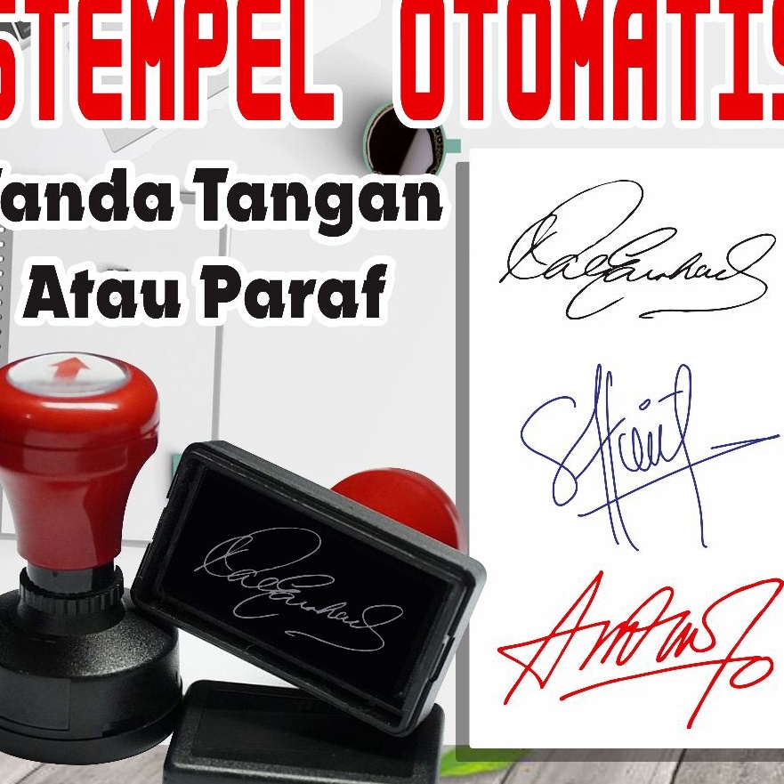 

Bonus Stempel Otomatis Stempel Tanngan Stempel Paraf