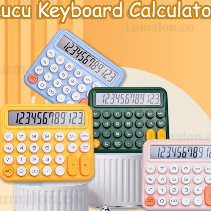 

Terbatas 5 Colors Keyboard Calculator Lucu Sekolah Kantor 12dis Display Tombol Alat Tulis Kalkulator Warna Kalkulator Sekolah Kantor dengan Keyboard