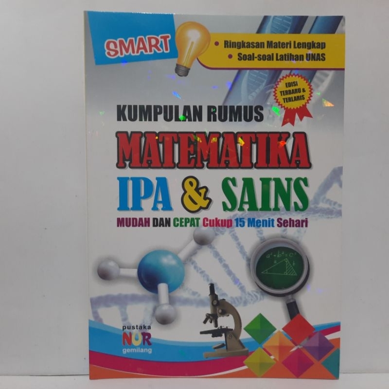Buku Anak SD - Kumpulan Rumus Matematika IPA & SAINS - PNG