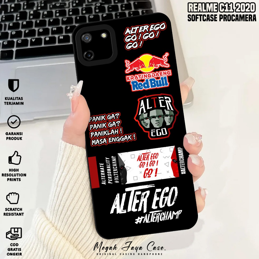 Case REALME C11 2020 - Casing REALME C11 2020 Motif ESPRT - Softcase Hp REALME C11 2020 - Kondom Hp 