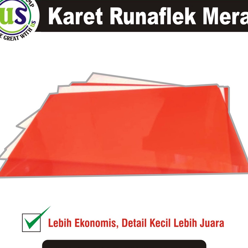 

HJ6 Karet Stempel Runaflek Merah