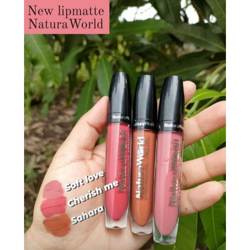 Lipmatte Paket  isi 6 Shade Lipmatte tahan lama Lipmatte Natura Lipmatte Viral