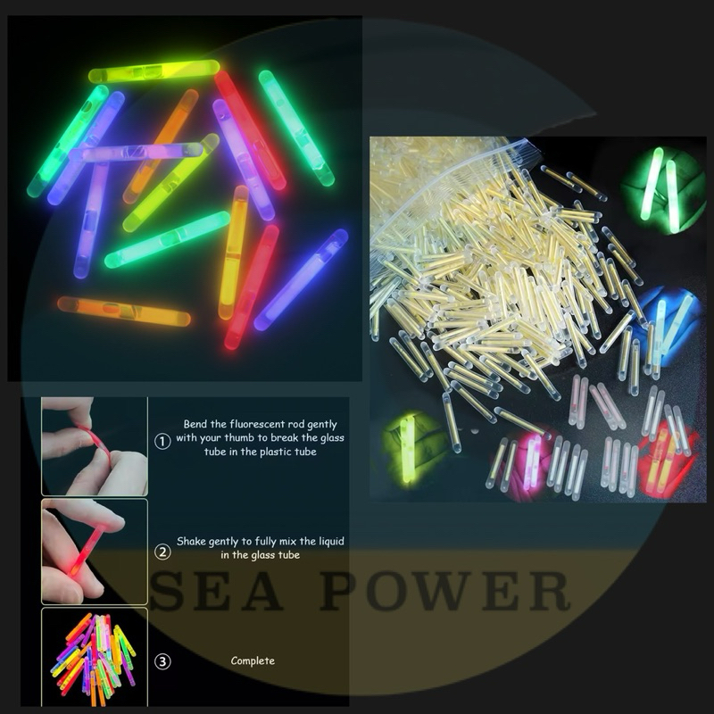 Starlet pancing starlight starlite fosfor pancing glow stick pancing light stick pelampung pancing w
