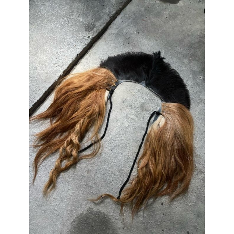 Rambut Barongan Bahan Ekor Sapi