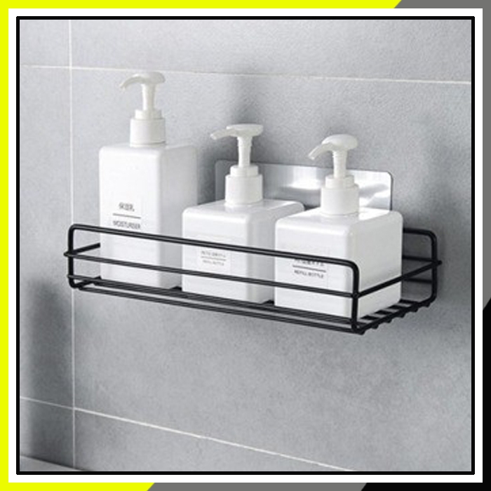 Rak Kamar Mandi Dinding Tempel Rak Dapur Dinding Rak Dinding Minimalis