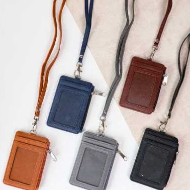 

Unggul SAFFELION SCATO ID Card holder Name tag kulit PU SFL18