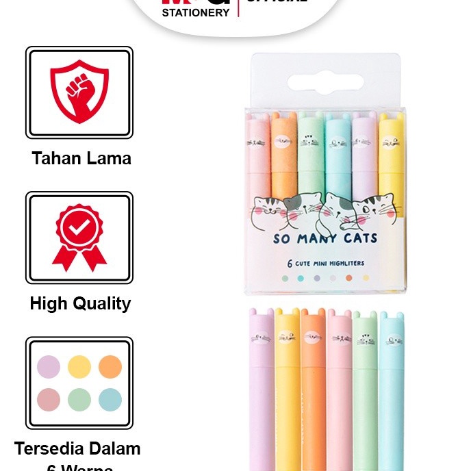 

Diskon Hhlhter So Many Cats PASTEL MG isi 6