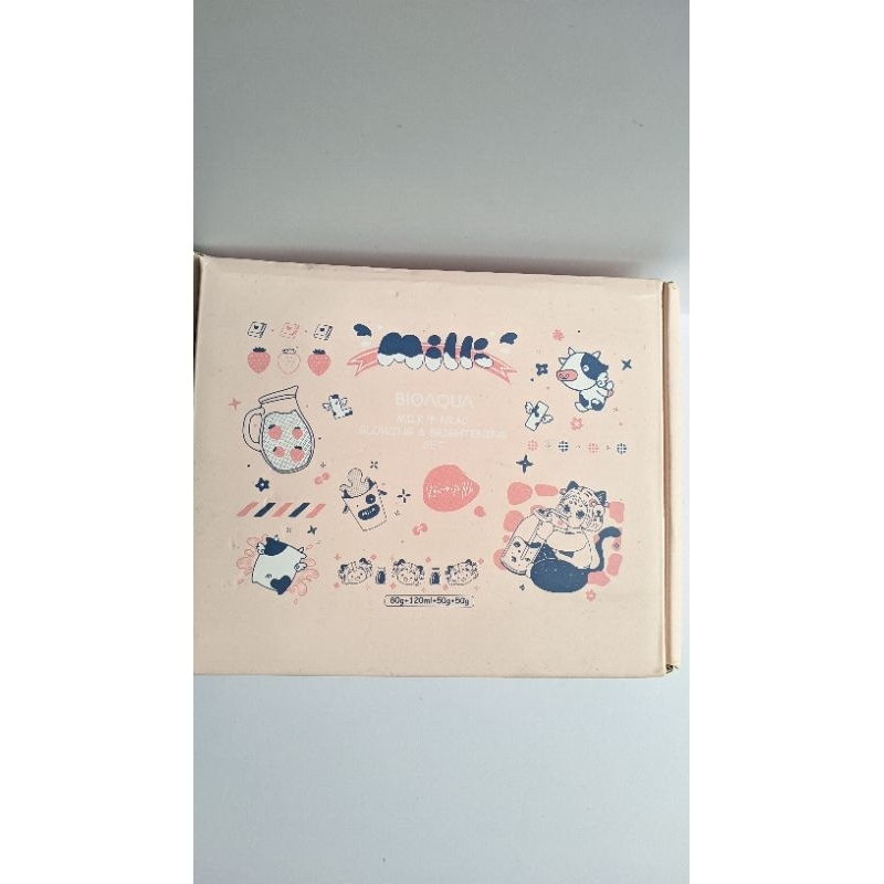 Bioaqua Milk Niacinamide PR package isi 4