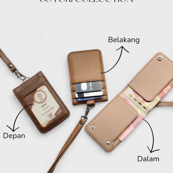 

FG2 id card holder namtag dompet uang SID5