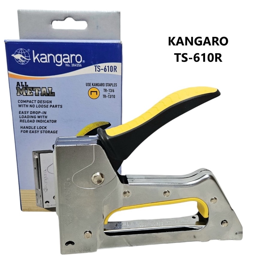 

Terbaru Gun Tecker Stepler Tembak Steples Kangaro TS61R