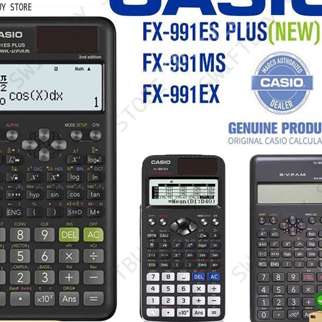 

KF7 Kalkulator Scientific Casio ilmiah FX991EX991ESPlus Calculator Scientific Casio Kalkulator Casio Scientific 417 FungsiDua Sumber Tenaga Dan Tenaga Mata4 Konstanta Rumus