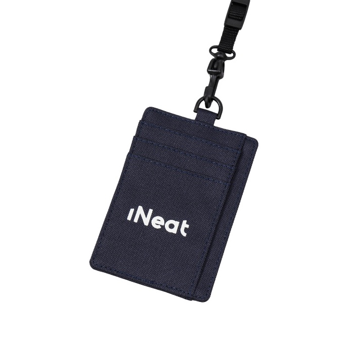 

Terkini iNeat Card Holder ID Card Nametag Wallet Navy