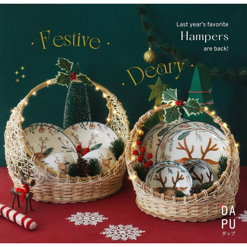 

DEARY FESTIVE - Hampers natal / Hampers xmas / Christmas Hampers / Xmas hampers / Hadiah natal