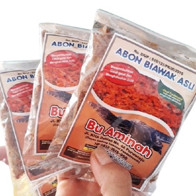 

Cashback Produk ABON BIAWAK 5gr ABON DAGING BIAWAK ABON GATAL GATAL DAN PENYAKIT KULIT LAINNY