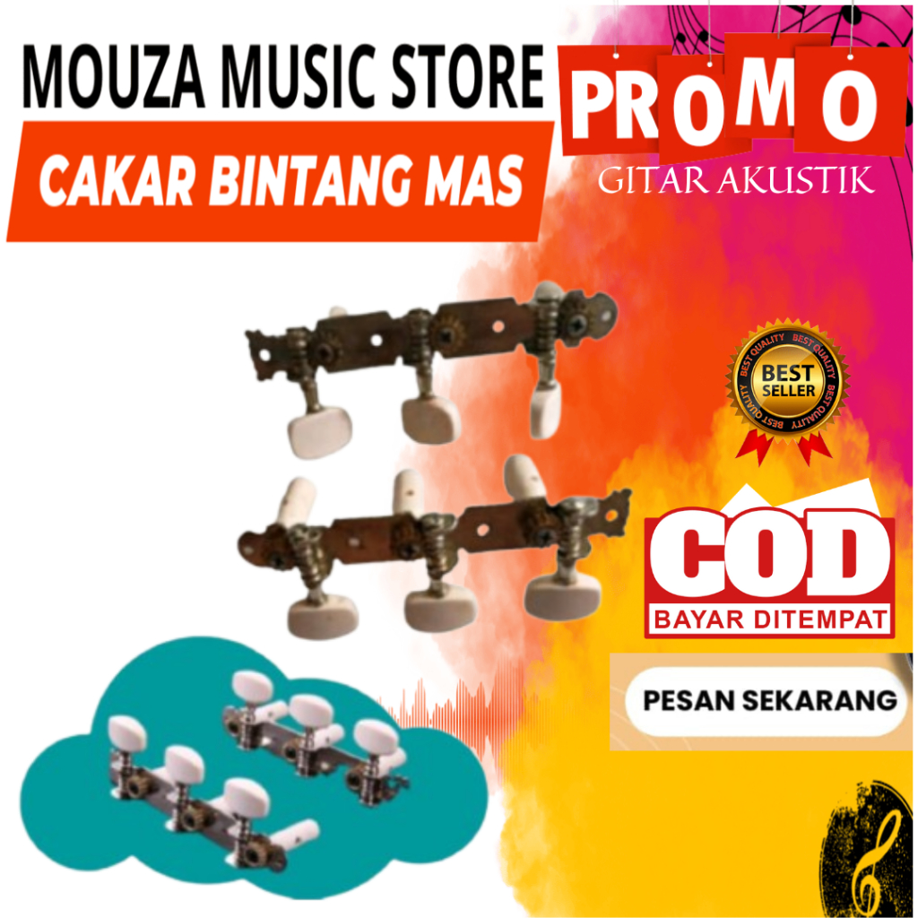 Dryer Gitar Akustik Klasik Tuning Peg Folk Nylon