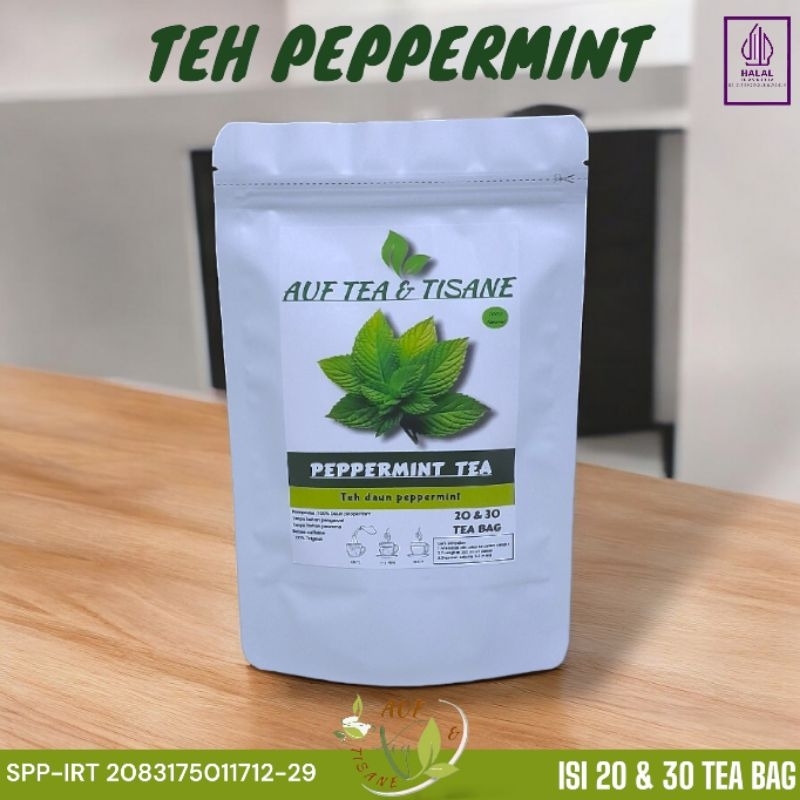 

Teh Peppermint | Peppermint Tea | Teh Daun Mint,Isi 20 & 30 Tea Bag(Teh Celup)