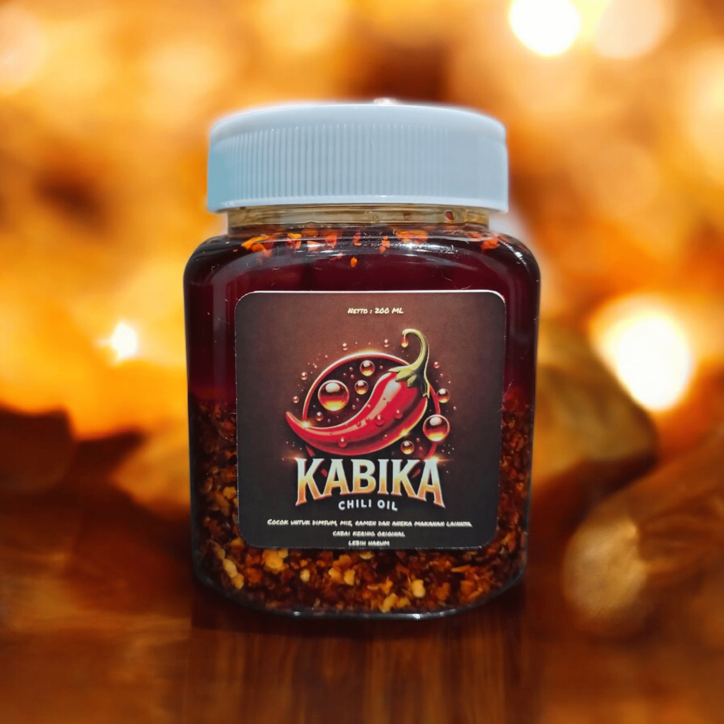 

Kabika Chili Oil Ebi Minyak Cabe Sambal Minyak Kemasan 200 Gram