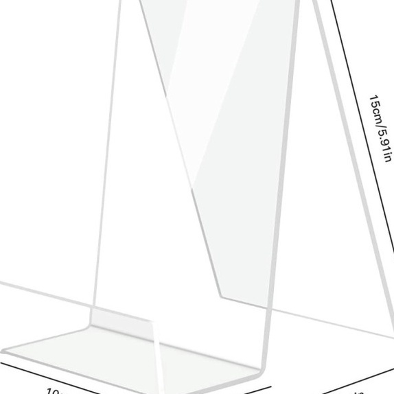 

KI3 Acrylic Book Stand Display Penyangga Buku Akrilik Holder Tablet