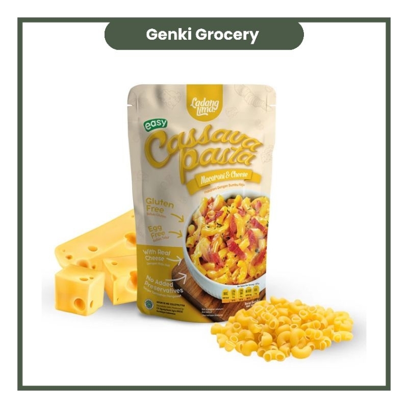 

Pasta Mac and Cheese 115g Ladang Lima Gluten Free Egg Free No MSG