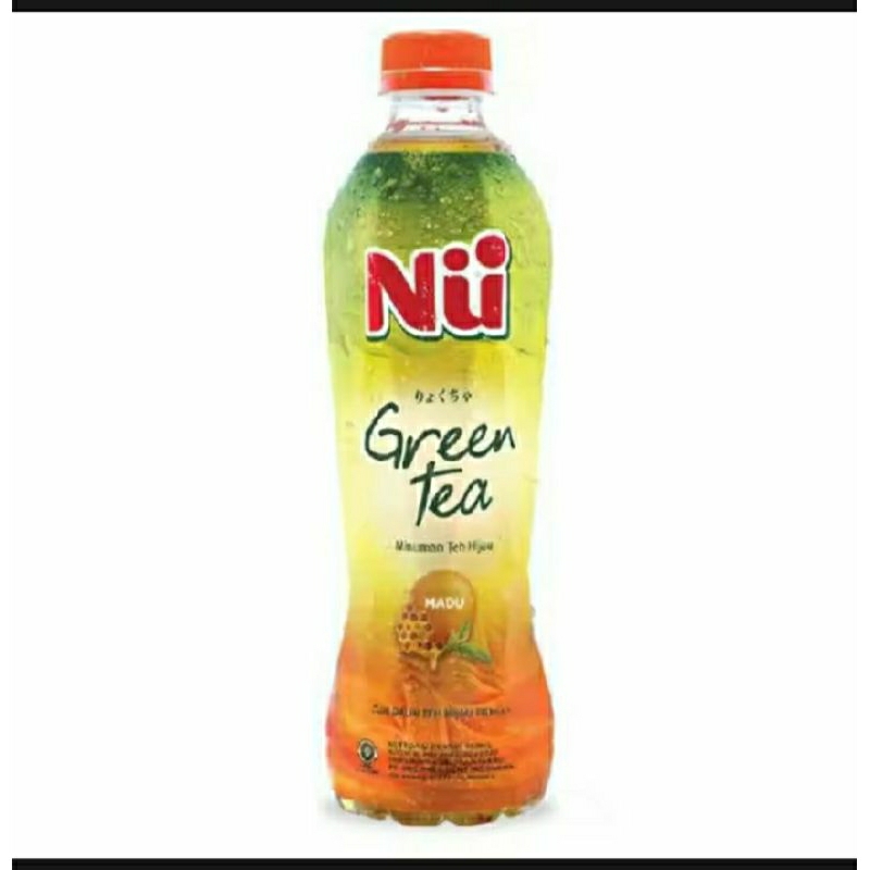 

Nu Green tea madu 450ml isi 6 botol
