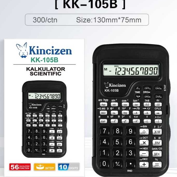 

KF7 Kalkulator Kincizen Scientific M Kk 15B kk15B 1 Dits Calculator