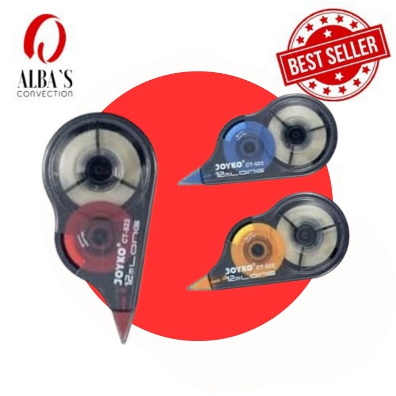 

Tipe Ex Stipo Kertas Correction Tape Joyko CT-522