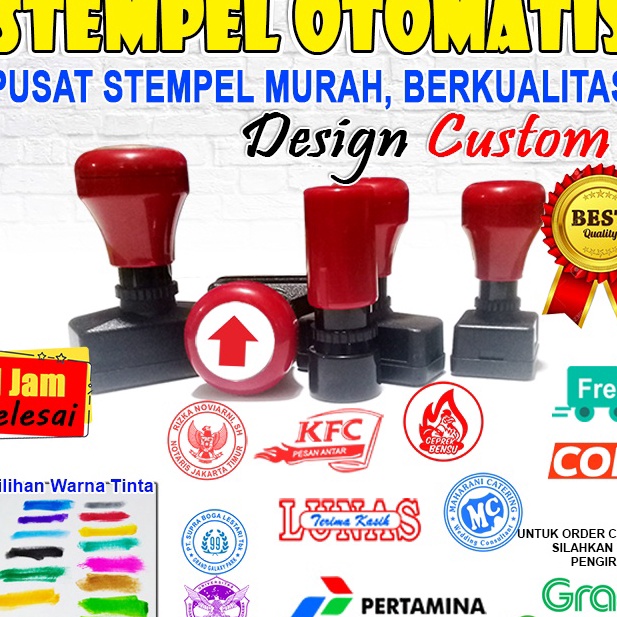 

Flash Sale Stempel Custom Stempel Logo Stempel Lunas Stempel NamaStempel Tanda Tangan Dan Penilaian