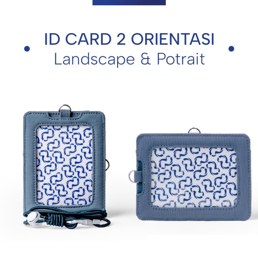 

Ekstra Wallts Orient Name Tag Id Card Pria Wanita Portraitvertikal Landscapehorizontal