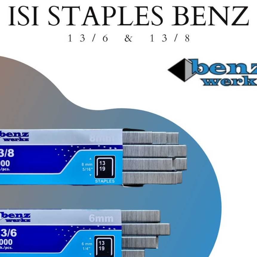 

Beli Isi Staples Tembakan Rapide Benz Werkz Orinal Asli 136 dan 138