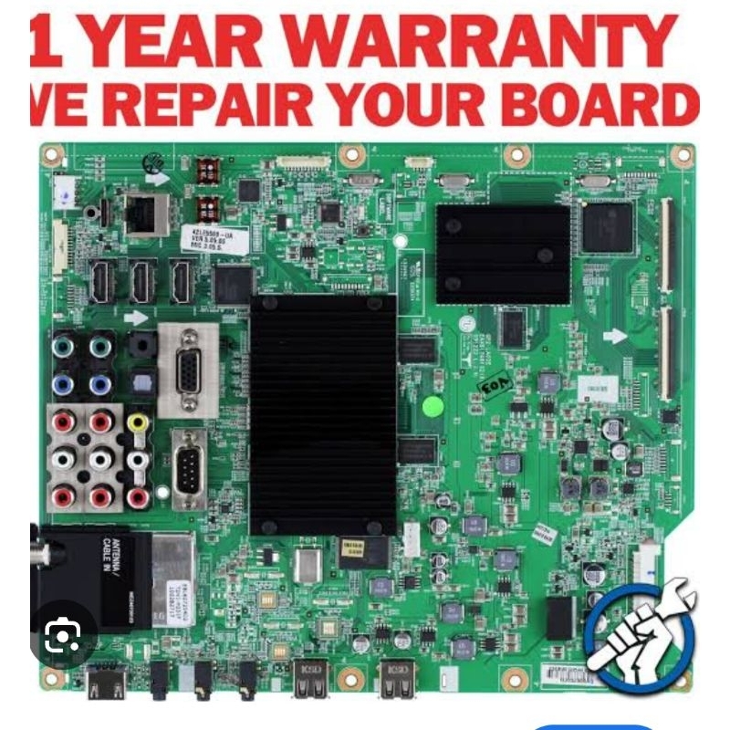 MAINBOARD TV LG 47LE5500 ORIGINAL EAX61742609 MB LG 47LE5500 MOTHERBOARD TV 47LE5500 MESIN TV 47LE55