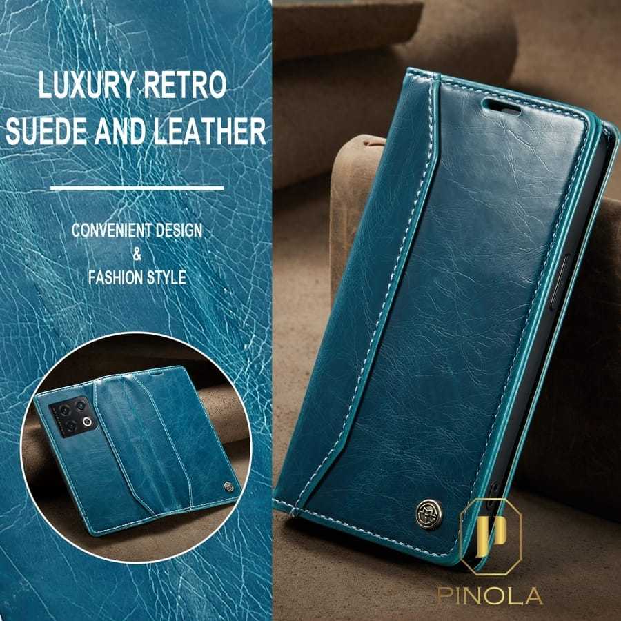 Iphone 8+ / 7+ / 6+ / 8 7 6 Plus Leather Case Magnet Horse Premium Flip Cover Magnetic Casing Dompet