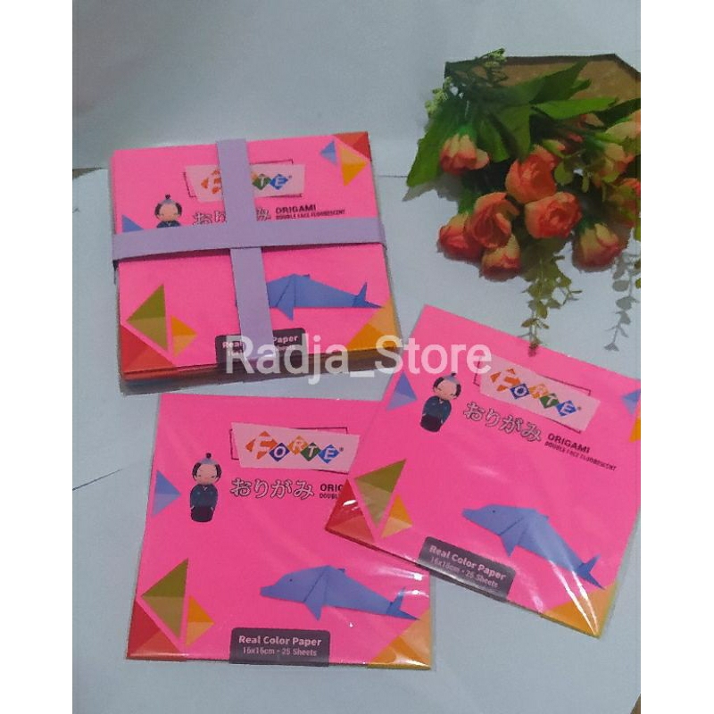 

[FLASH SALE 11:11] FORTE KERTAS LIPAT ORIGAMI 16 X 16