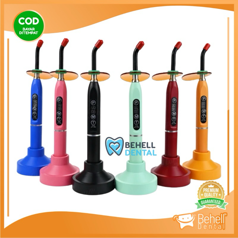 Behelldental HIGH QUALITY LASER BEHEL LED RAINBOW LIGHT CURE - Light Curing Alat Sinar Pengering Lem