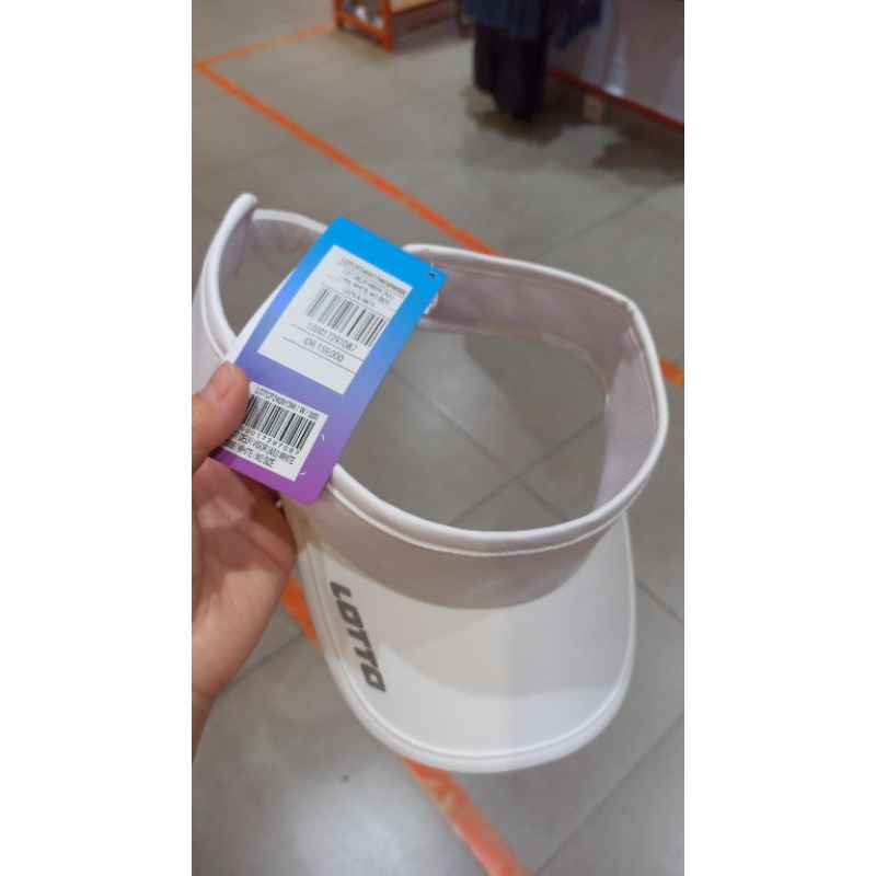 Topi Tennis Lotto Putih