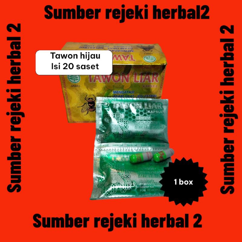 

minuman instan warna hijau merk lebah hijau