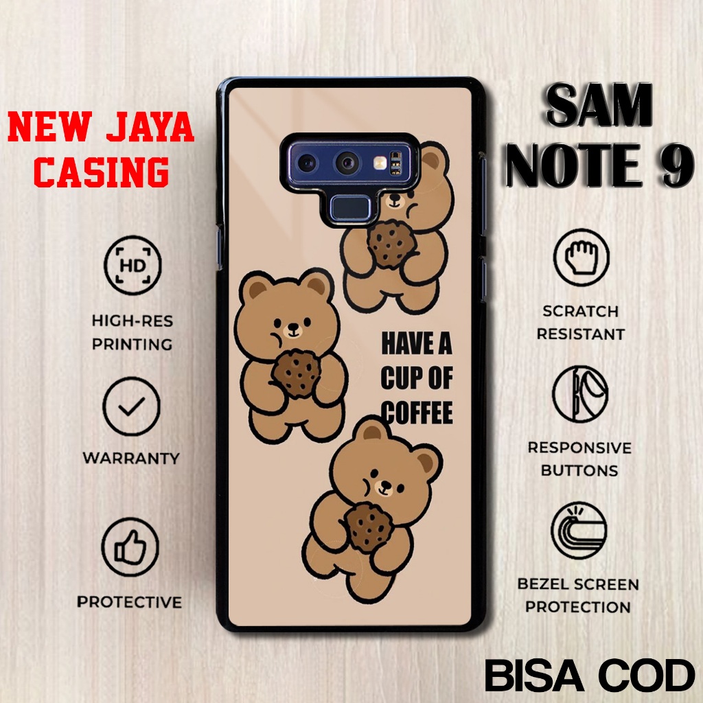 Case Samsung Note 9 Terbaru Hardcase Softcase Glossy Bear Casing Samsung Note 9 Terlaris Termurah