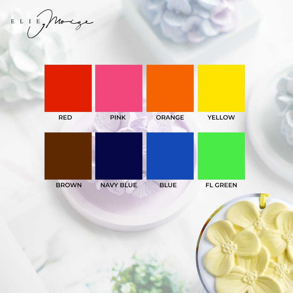 

pasta pewarna plaster of paris aroma terapi patung handicraft DIY coaster Aromatherapy plaster pigment paste
