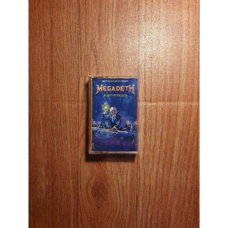 Kaset Pita Megadeth - Rust In Peace ( Original )