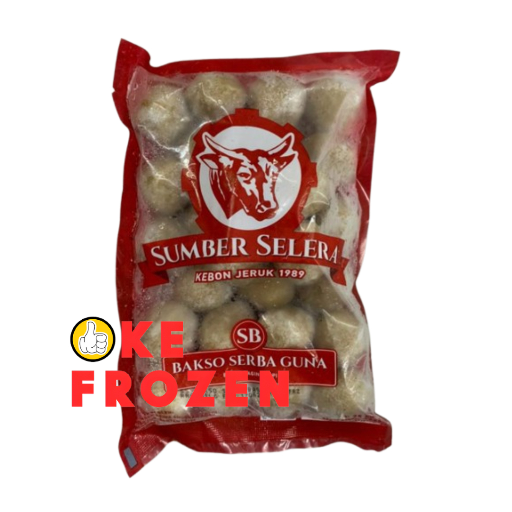 

SUMBER SELERA BAKSO SERBAGUNA 325GR ISI 25 / BASO SAPI