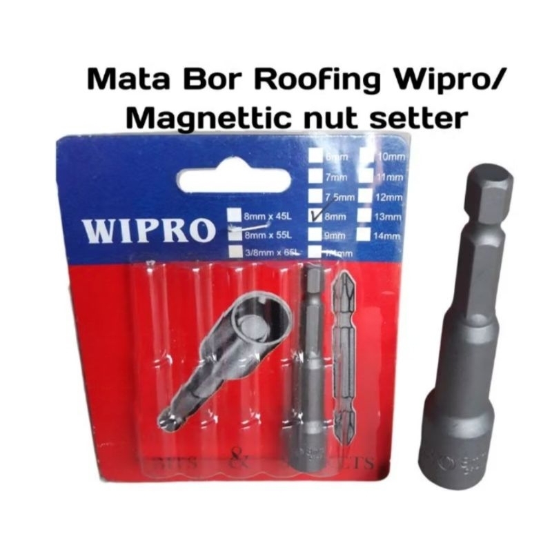 Mata baut taso Wipro bermagnet 8mm
