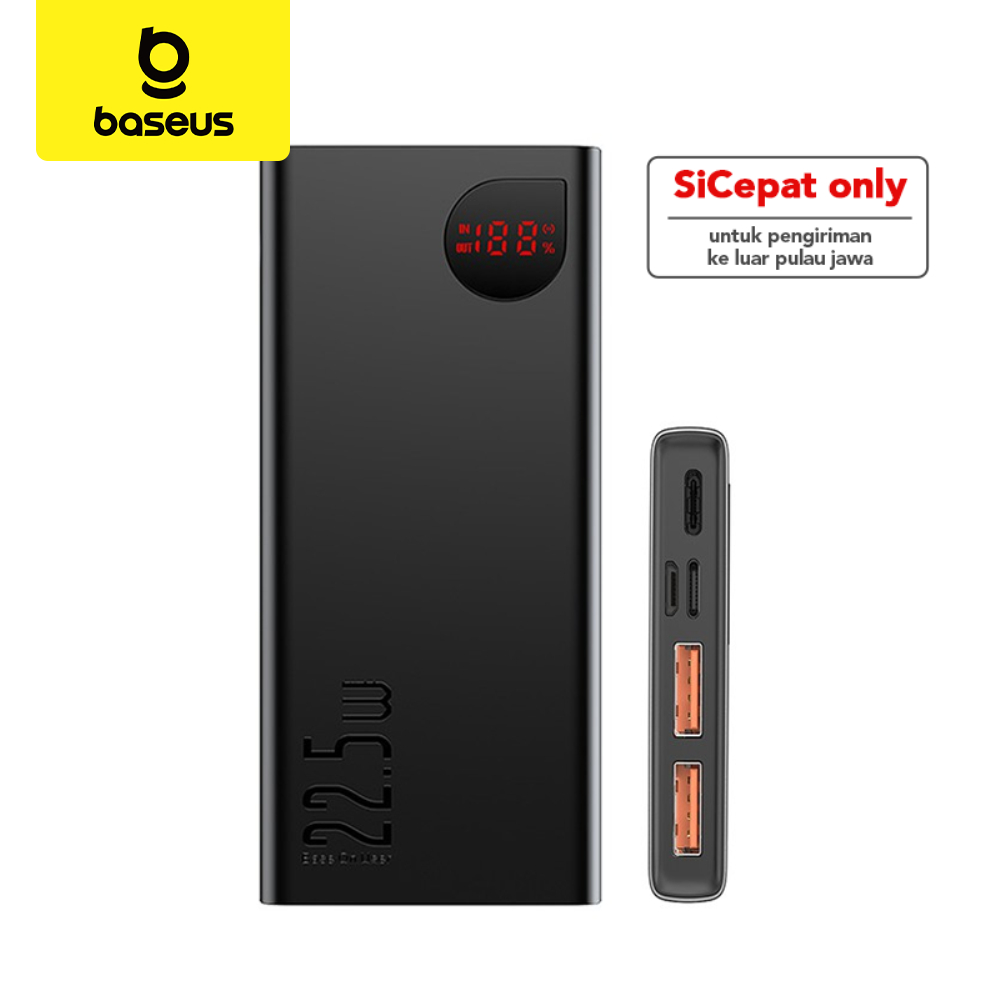 Baseus Adaman Fast Charging Power Bank Quick Charge 4.0 3.0 Type C PD