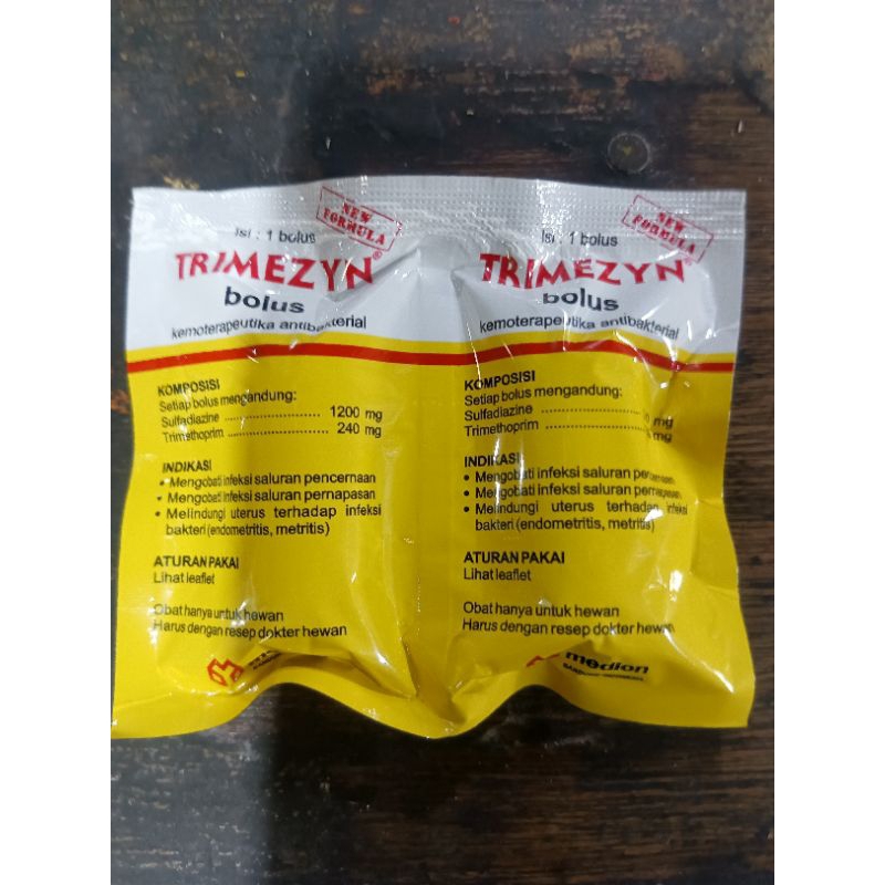 Trimezyn Bolus isi 2 Bolus