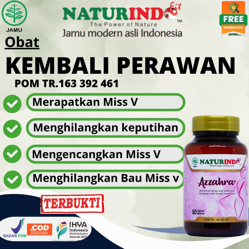 AZZAHRA Obat Kembali Perawan  Mengembalikan Keperawanan Merapatkan Miss V Keputihan Original BPOM