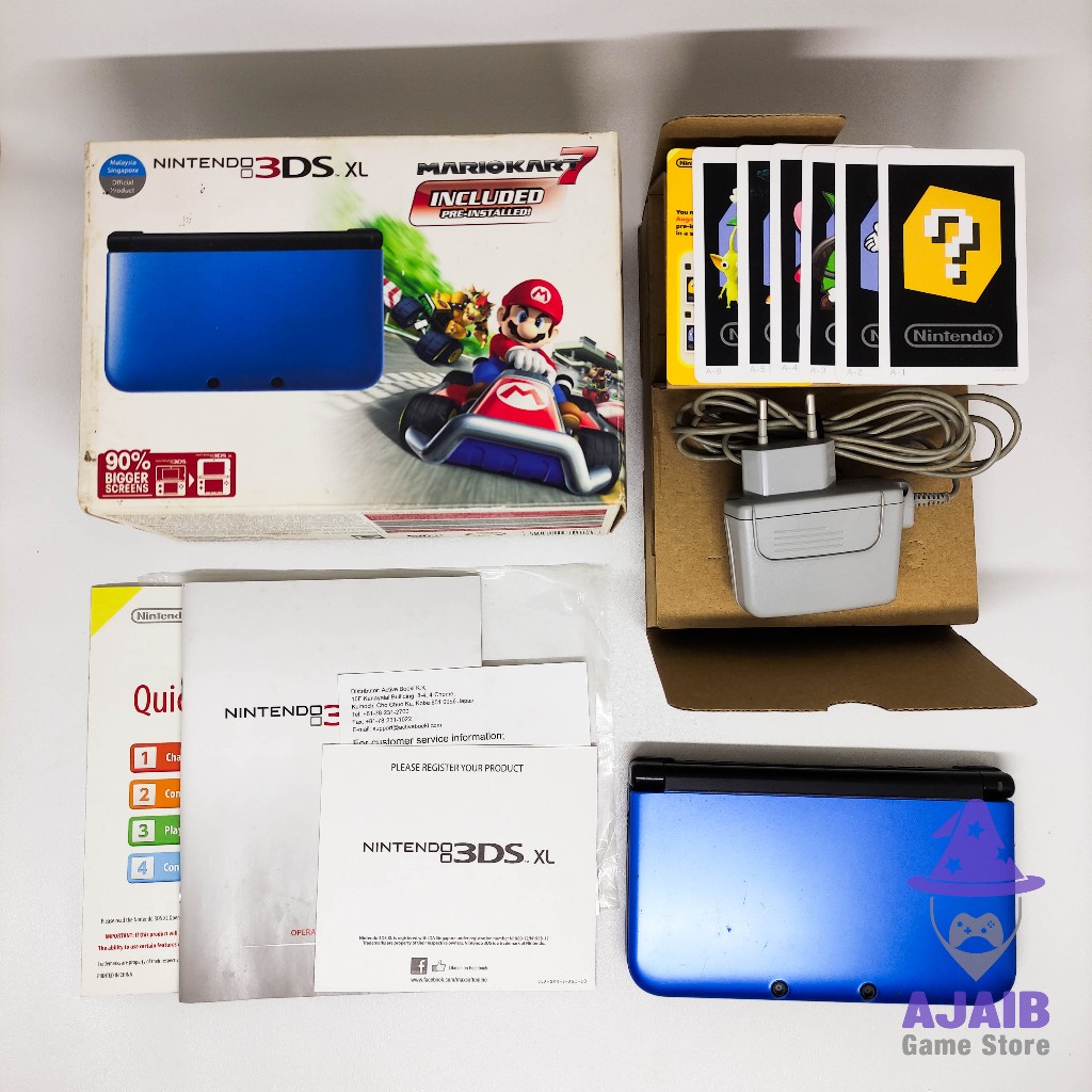 Nintendo "Old" 3DS XL Pokemon Bank & Poke Transporter Installed OFW CFW