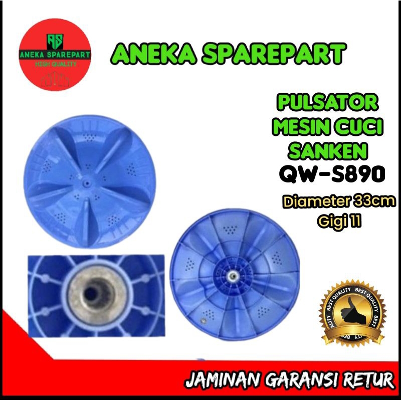 PULSATOR MESIN CUCI SANKEN QW-S890 ORIGINAL