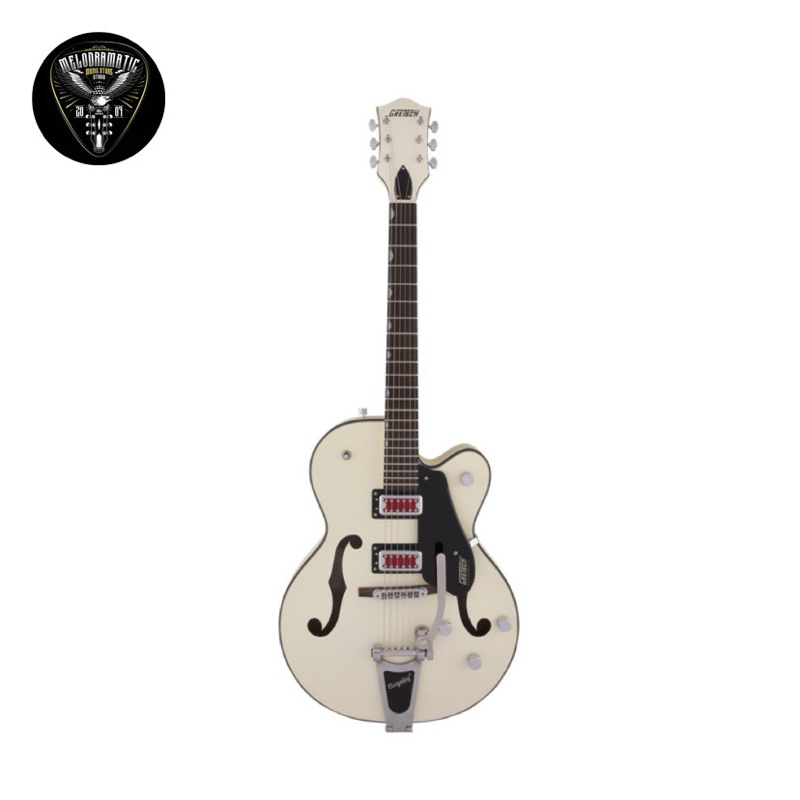 Gitar elektrik Gretsch G5410T Electromatic Rat Rod Hollow Body Single-cut w/bigsby, Matte Vintage Wh