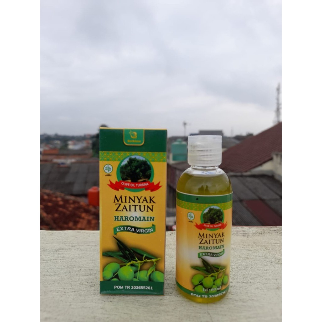 

Minyak Zaitun Haromain 60 ml Extra Virgin Olive Oil Tursina Bariklana Original