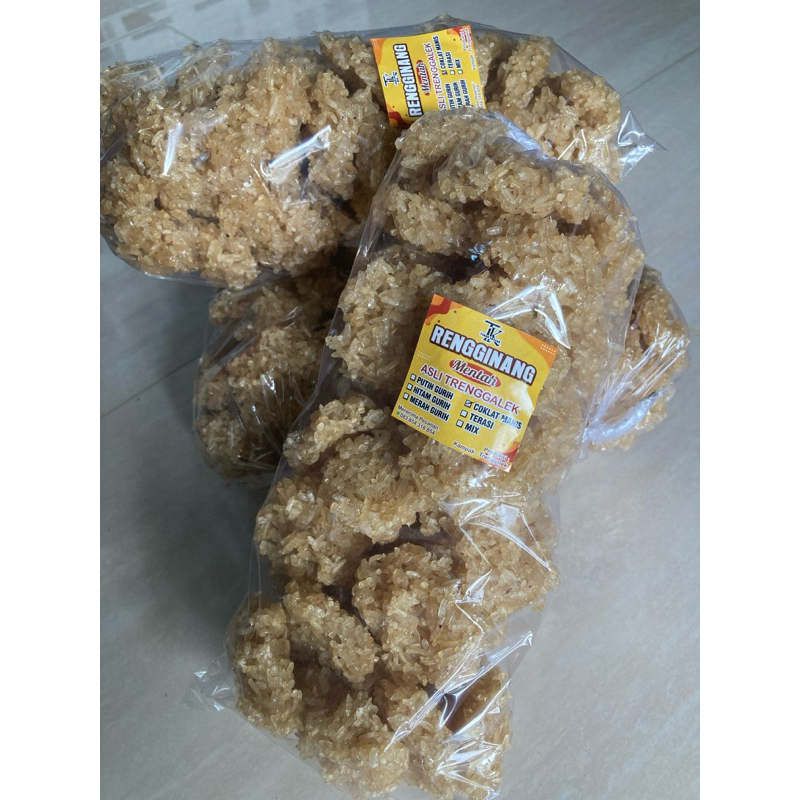 

Rengginang Mentah Asli Trenggalek/Varian Gula Merah/Cetakan Kecil