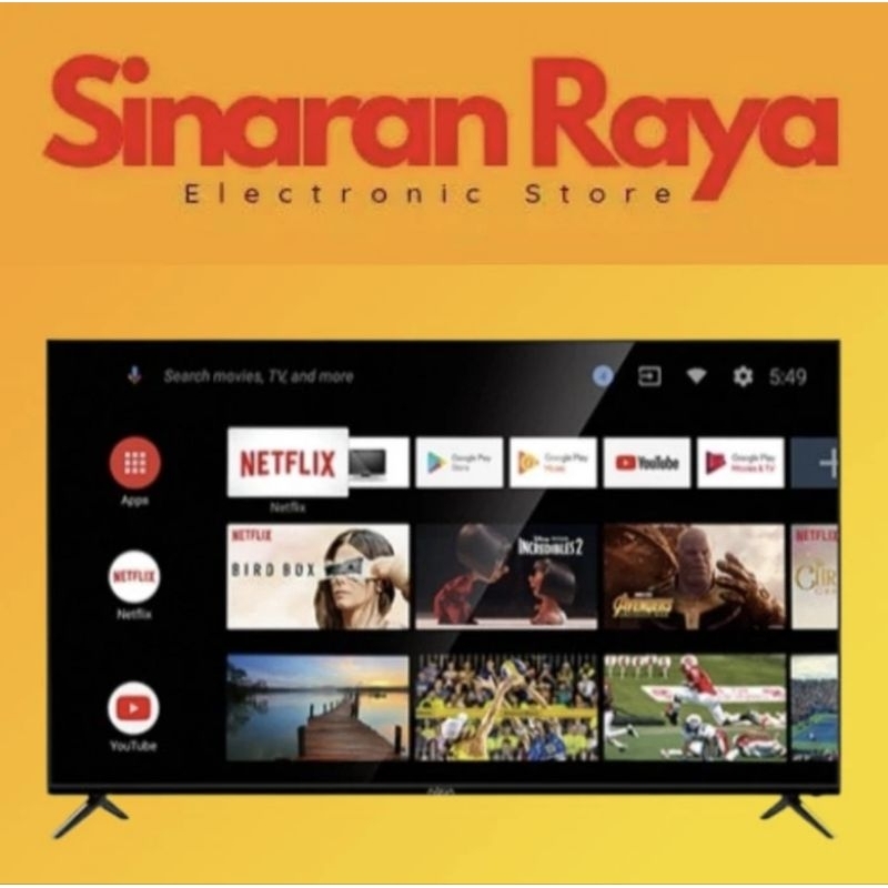 AQUA LE43AQT6700UG / 43AQT6700UG 4K ANDROID TV 43 inch